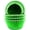Green, variant on Foil Cupcake Liners Valentine's Day Standard Baking Cups 100 Pcs