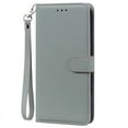 thumbnail image 1 of S21FE S21 FE S 21 FE Case For Samsung Galaxy S21 Plus Ultra Leather Wallet Flip Case For Samsung Galaxy S21FE S21+ Ultra Cover Grey -Strap Samsung S21 Ultra, 1 of 6