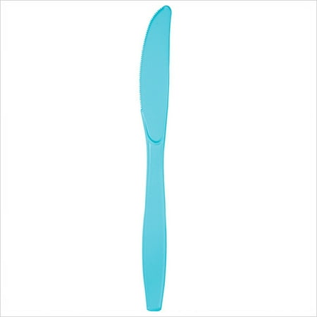 

Premium Plastic Knives Bulk Pastel Blue Pack of 50