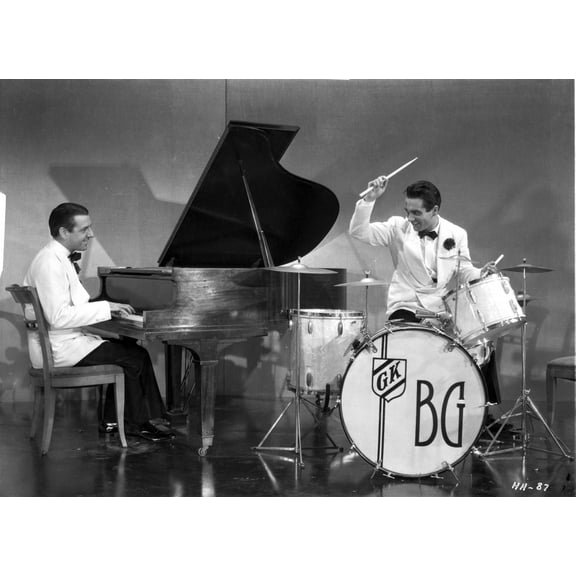 Gene Krupa playing the drums Photo Print (8 x 10)