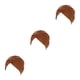 thumbnail image 2 of Turbante musulmán Jumpingount hijabs gorras sólidos Estiramiento Plisado, 2 of 6