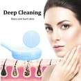 thumbnail image 5 of Acdanc 2Pcs Face Scrubber Portable Facial Cleansing Brush Face Exfoliator Deep Cleaning, 5 of 6