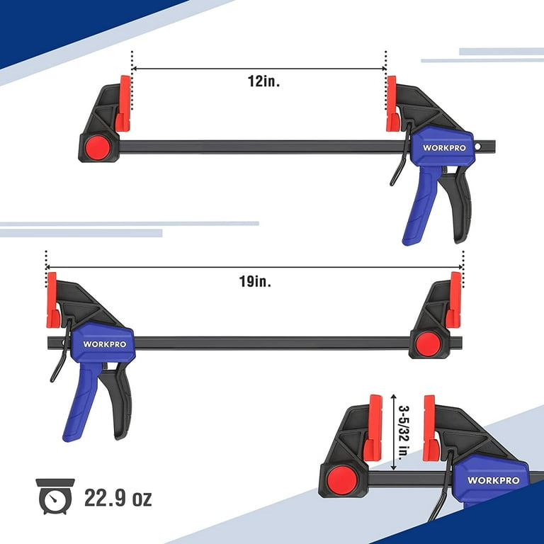 WORKPRO Tools - 👏 #Introducing our NEW 4PC Mini Bar Clamp