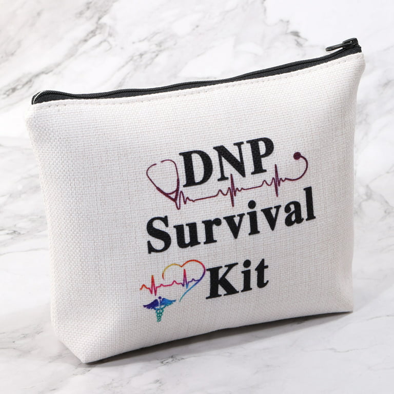 FEELMEM Nurse Gifts Nurse Survival Kit Cosmetic Bag Nurse Pencil Pouch Nurse Bag Nursing Gift Nurse Student Graduation Gift