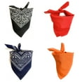 thumbnail image 1 of Pack of 8 Balec Soft Polyester Scarf Wrap Shawl Neckerchief (Mix Solid and, 1 of 2