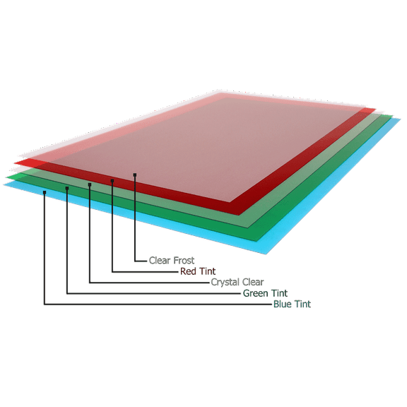 11x17 Clear Frost Presentation Covers EXACT CUT 11"x17" (20 per packs)