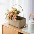 thumbnail image 4 of Coofit 2PCS Artificial Rose Flower Lifelike Decorative Faux Flower Silk Rose with Stem, 4 of 10