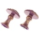 thumbnail image 3 of 2 Piezas De De La UE Rose Cortina Retenciones Ventana Cenefa Tiebacks Gancho Holder Set Púrpura, 3 of 9
