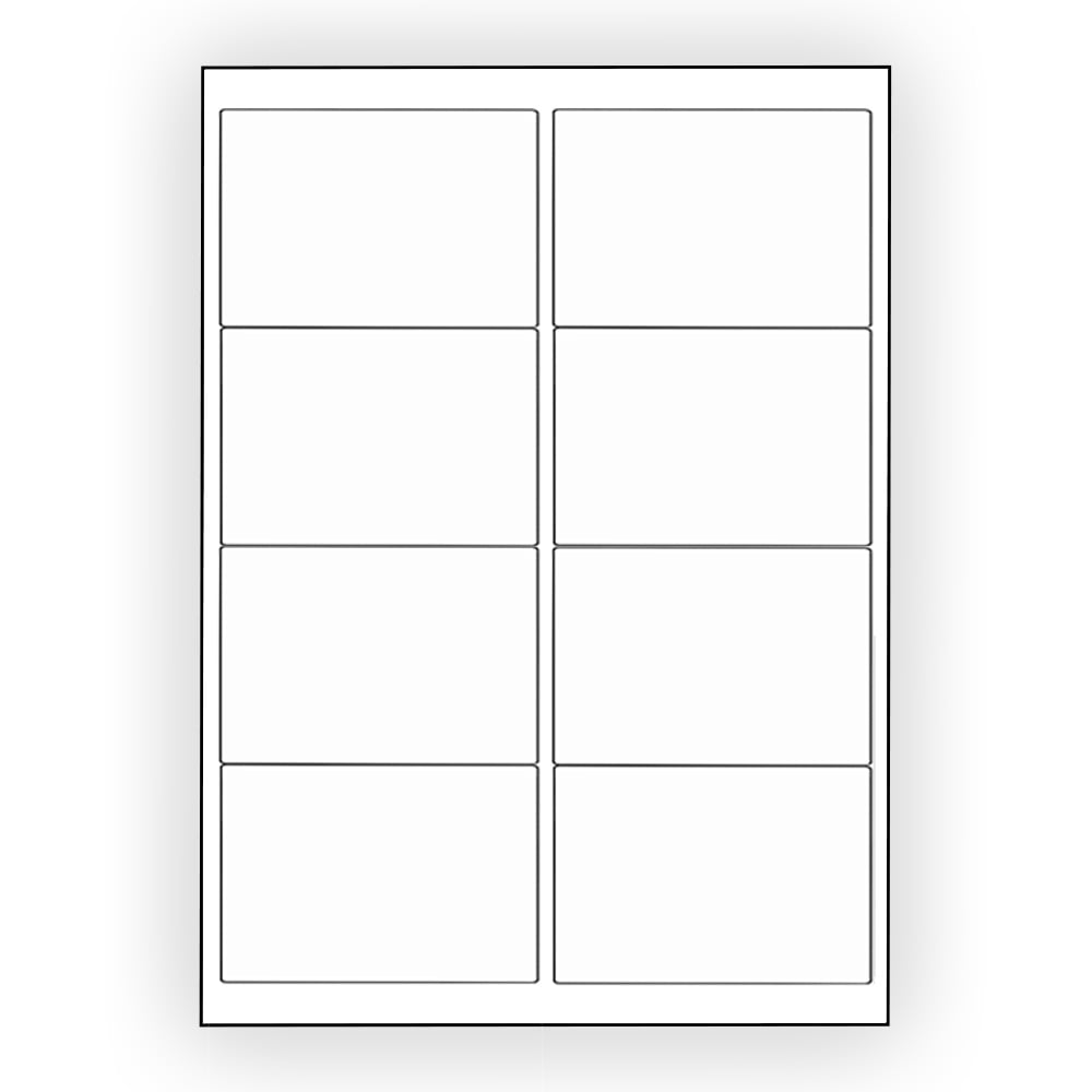 (1200) 4 x 2.5 EcoSwift Laser/Ink Address Shipping Adhesive Labels 8 per sheet