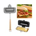 thumbnail image 3 of Hot Dog Toaster, Double-sided Sandwich Baking Pan, Cheese Maker Sandwich Maker Flip Pan,camping Frying Pan, 3 of 5