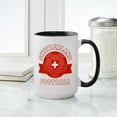 thumbnail image 4 of CafePress - Switzerland Football Mugs - 15 oz Ceramic Large White Novelty Mug, 4 of 4