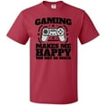 thumbnail image 3 of Inktastic Gaming Makes Me Happy T-Shirt, 3 of 5
