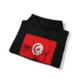 thumbnail image 4 of Tunisia Tunisian Pride Flag Hoodie, Gifts, Hooded Sweatshirt, 4 of 4