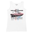thumbnail image 5 of This Is Mustang Country Women's Tank Top Legendary Performance Pink Muscle Car Shelby Mach 1 Boss GT Licensed, 5 of 7