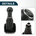 thumbnail image 4 of Pomo de cambio de marcha Unique Bargains con cubierta No.1J0711113EG 5 velocidades manual para VW Bora 99-05 plástico, 4 of 6