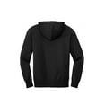thumbnail image 4 of District  Perfect Weight  Fleece Full-Zip Hoodie DT1103 - 4XL Jet Black, 4 of 4