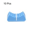 thumbnail image 3 of Uxcell Straight Slide Potentiometer Push Knob Insert Shaft 4x2mm White Blue 10pack, 3 of 5