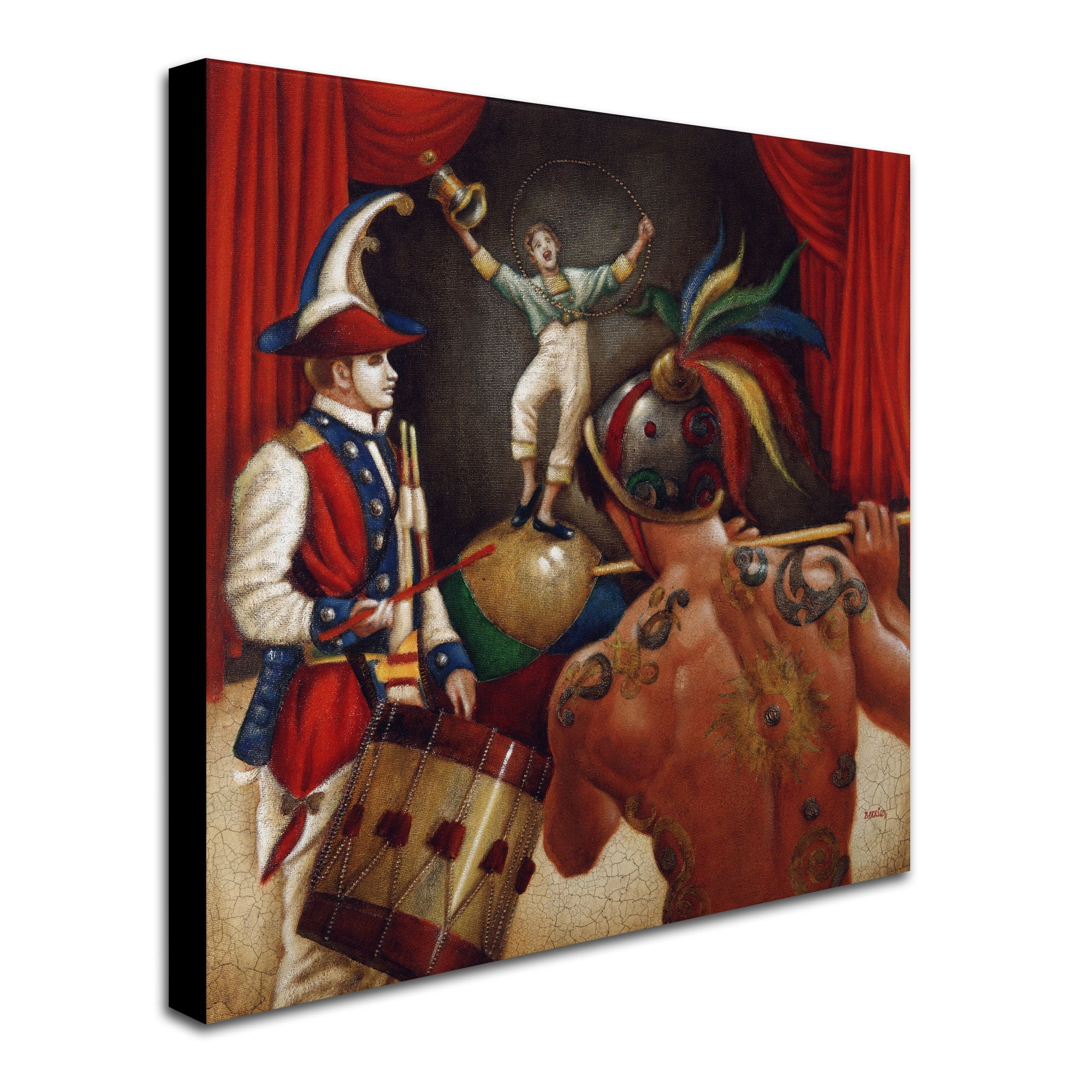 Trademark Fine Art "Prelude Alegria" Canvas Art by Edgar Barrios