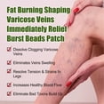 thumbnail image 4 of Parche Para Piernas Con Venas De Araña, Antiinflamatorio, Reduce La Hinchazón, Parches Para Venas Varicosas, Extractos De Hierbas, 36 Piezas Que Promueven La Circulación Para El, 4 of 7