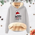 thumbnail image 1 of MHFRRA Sweat à Capuche pour Hommes Automne/hiver Imprimé de Noël Chaud S, 1 of 3