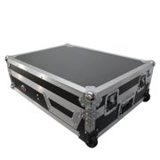 ProX XS-RANE7212 Battle Mode Case for Single Rane 12 and Rane 72 Mixer, Silver on Black