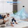 thumbnail image 4 of 42" Evaporative Air Cooler with Remote,Tower Fan with 3 Modes,Portable Air Conditioner 24H Timer,70° Oscillating Humidifier for Home, 4 of 9
