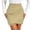 Khaki, variant on Women's Tennis Skirts Summer Elegant Modern High-Waist Draped Bodycon Skirt for Daily Wear Brown S