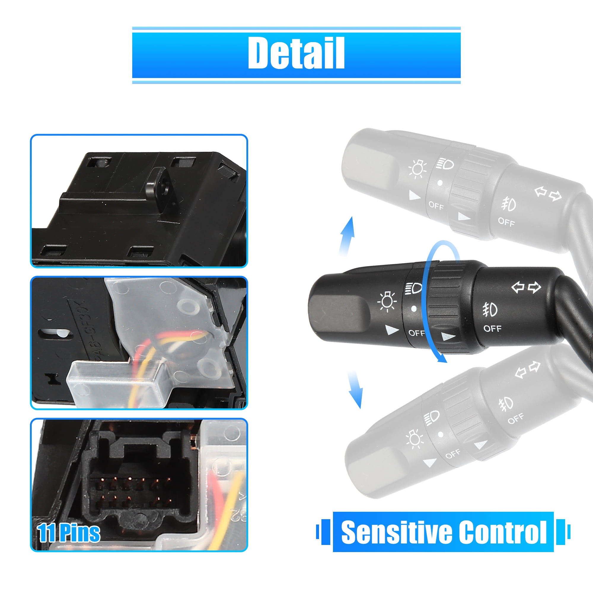 Unique Bargains Car Steering Turn Signal Lever Switch Replaces