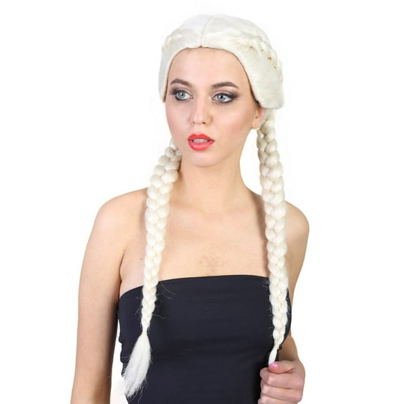 Celebrity Womens Boxer Braid Wig | Blonde Celebrity Wig | Premium Breathable Capless Cap