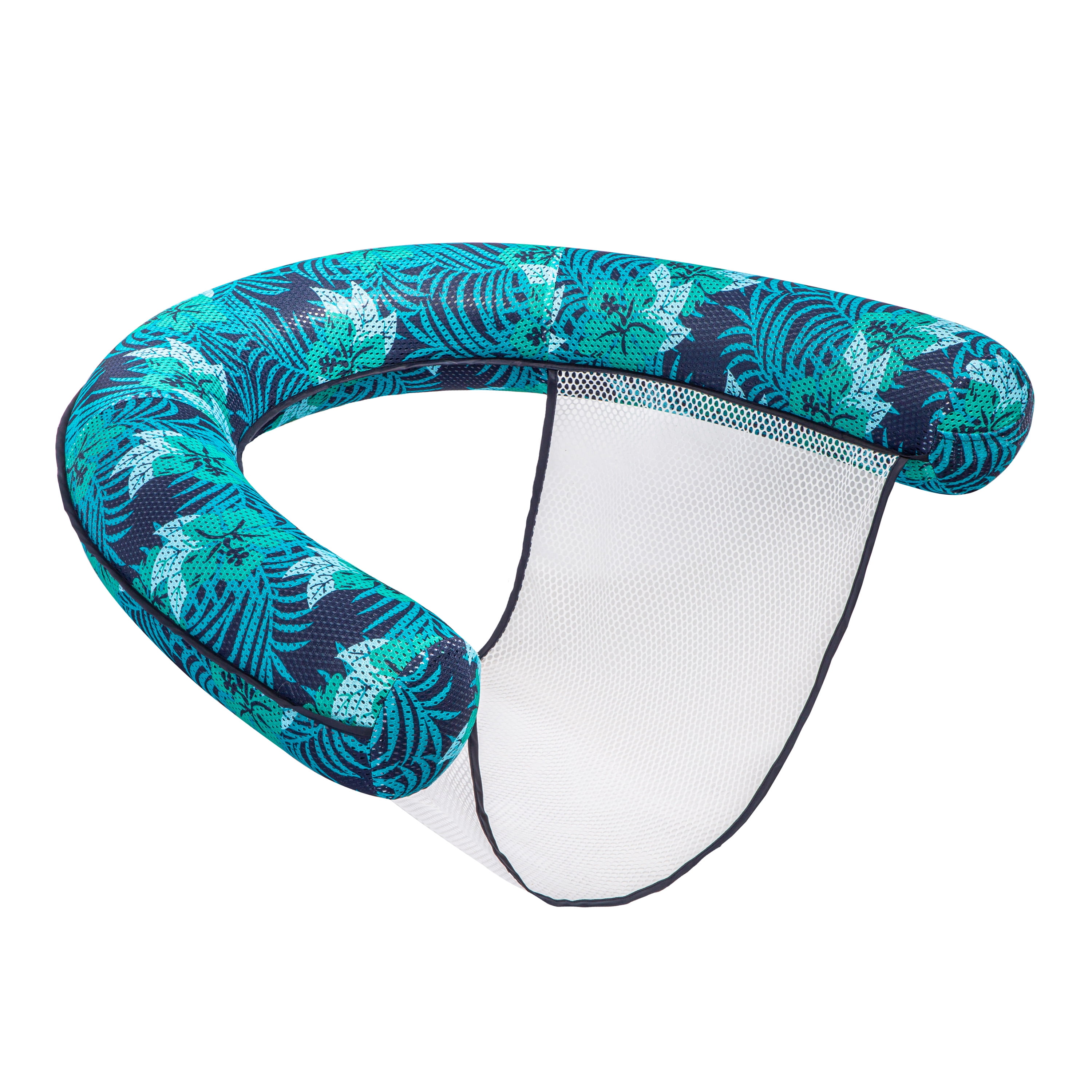 (2 pack) Aqua-Leisure Luxury Noodle Pool Chair, with Soft Cool Weave Mesh Fabric