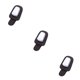 thumbnail image 4 of Soporte para gafas Kenally Organizador de visera para automóvil Aleación de aluminio y cuero Negro, 4 of 6