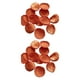 thumbnail image 3 of Ounissouiy Paquete de 200 flores y plantas de imitación anchas, elegantes para decoraciones de bodas, decoraciones para fiestas B12 naranja B12 naranja oscuro 2piezas, 3 of 6