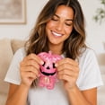 thumbnail image 4 of Voglyf Stress Relief Glitter Pumpkin Halloween Anxiety Relie Toy, Sequins Lantern Squeeze Fidget Ball, Slow Rebound Halloween Anxiety Relief Toy for Adults Party Favor Reward Gift,Pink, 4 of 5