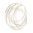 thumbnail image 3 of Cheungs Accent Piece Gold Abstract Round Wall Art, 3 of 7