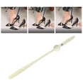 thumbnail image 4 of Calzador portátil, bastón elevador de zapatos resistente para botas de mujer blanco, 4 of 8