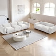thumbnail image 3 of bokifol 3 Seat Sofa Couch and Loveseat Sets,Living Room Sofa Set,Modular Sectional Sofa Furniture,Couches Sets for Living Room/Bedroom/Home/Apartment,Beige, 3 of 8