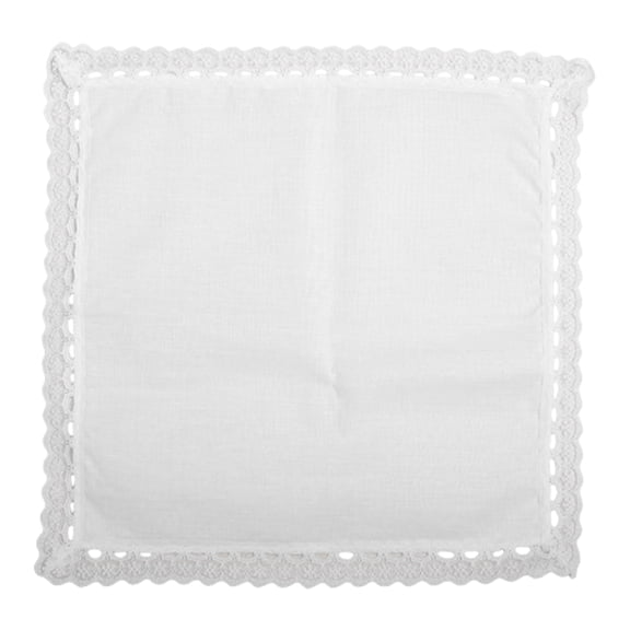 Large Handkerchief White Hankies High Absorbency Pocket Towel for Gym, Travel, and Office Use Sweat Wiping