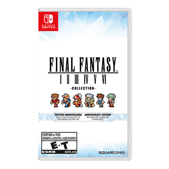 Final Fantasy I-VI Collection Anniversary Edition, Nintendo Switch