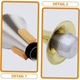 thumbnail image 5 of Trumpet Mute Aluminum Trumpet Mute Replacement Quiet Practice Aid for Musicians, 5 of 5