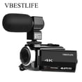 thumbnail image 2 of Videocámara digital Nikou 4K 48MP WiFi color negro, 2 of 9