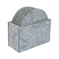 thumbnail image 1 of Set of 12 Round Grey Includes A Matching Holder Light Gray, 1 of 6