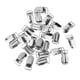 thumbnail image 1 of 20 piezas tirantes metálicos cinta Clips correas Snap chupete tirantes 10mm perfecl Clips de chupete, 1 of 7