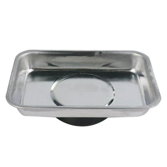 4" Magnetic Tray Holder Metal Parts & Tool Organization Keep Nuts Drill Bits Bolts Nails Neatly Stored for Garage Office
