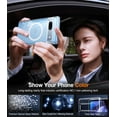 thumbnail image 3 of KOMI Clear Charges Wirelessly for Google Pixel 7a Case, Strong Magnetic Compatible with MagSafe, Military Grade Drop Protection, Never Yellow, Slim Case for Google Pixel 7a Phone Case, Clear, 3 of 5