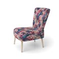 thumbnail image 3 of Designart « Paisley Rose Romance » Fauteuil d'Appoint Rembourré à Motif de Roses Roses - Fauteuil Charmant pour Chambre, 3 of 7