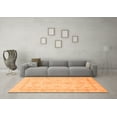 thumbnail image 3 of Ahgly Company Indoor Square Oriental Orange Traditional Area Rugs, 4' Square, 3 of 4