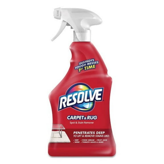 RESOLVE Triple Oxi Advanced Trigger Carpet Cleaner, 22 oz Spray Bottle, Each