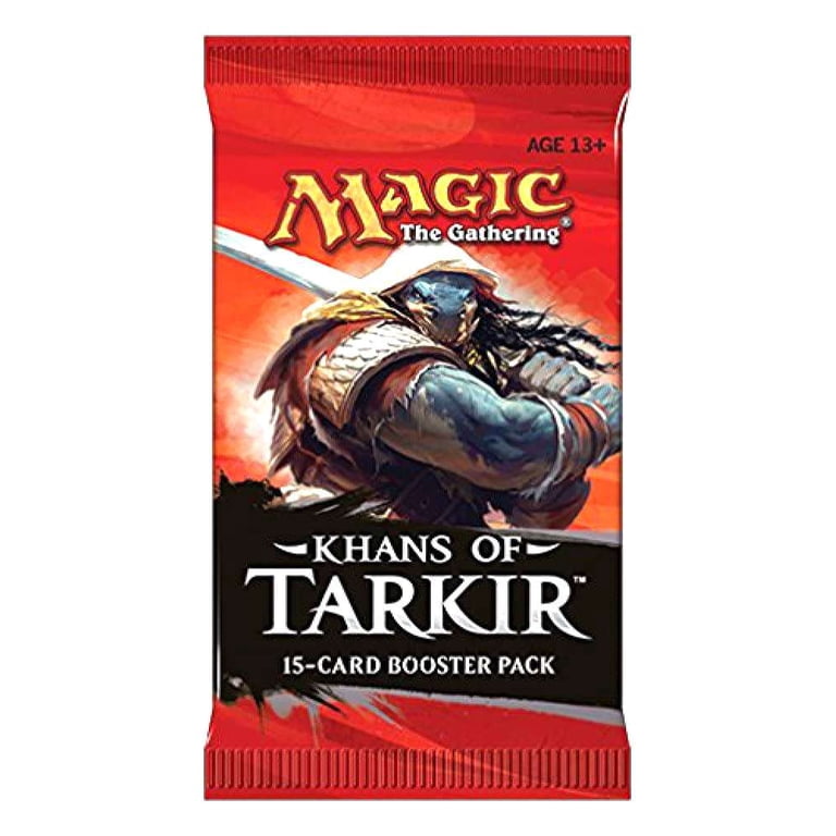 mtg khans booster box Magic The Gathering Khans of Tarkir Booster Pack main image 0