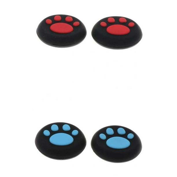 4 Piezas De Repuesto Analógico Thumb Stick Tapas De Silicona Para PSV1000 / 2000