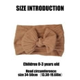 thumbnail image 2 of Stretchy Nylon Baby Headbands with Bows for and Toddlers - Ideal Accessory for Girls, 2 of 3